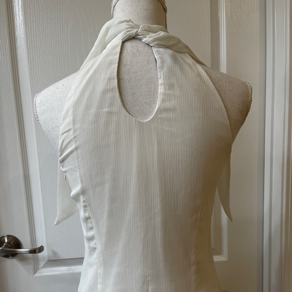 Off White Dressy Top - Picture 4 of 8